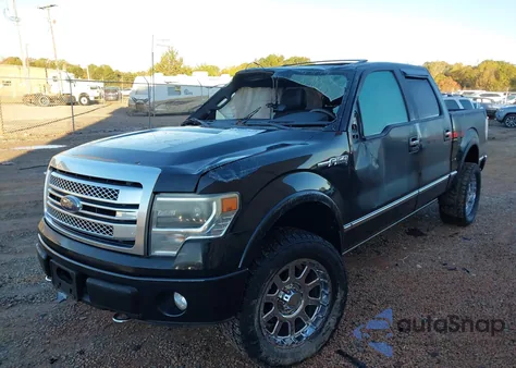 2013 Ford F-150 Platinum из США, поврежденный, VIN 1FTFW1EF6DFB05849